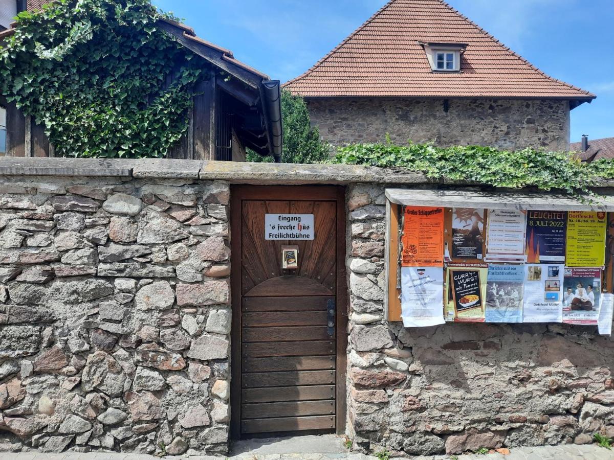Ferienwohnung Altstadthaus โอเบอร์เคียร์ช ภายนอก รูปภาพ