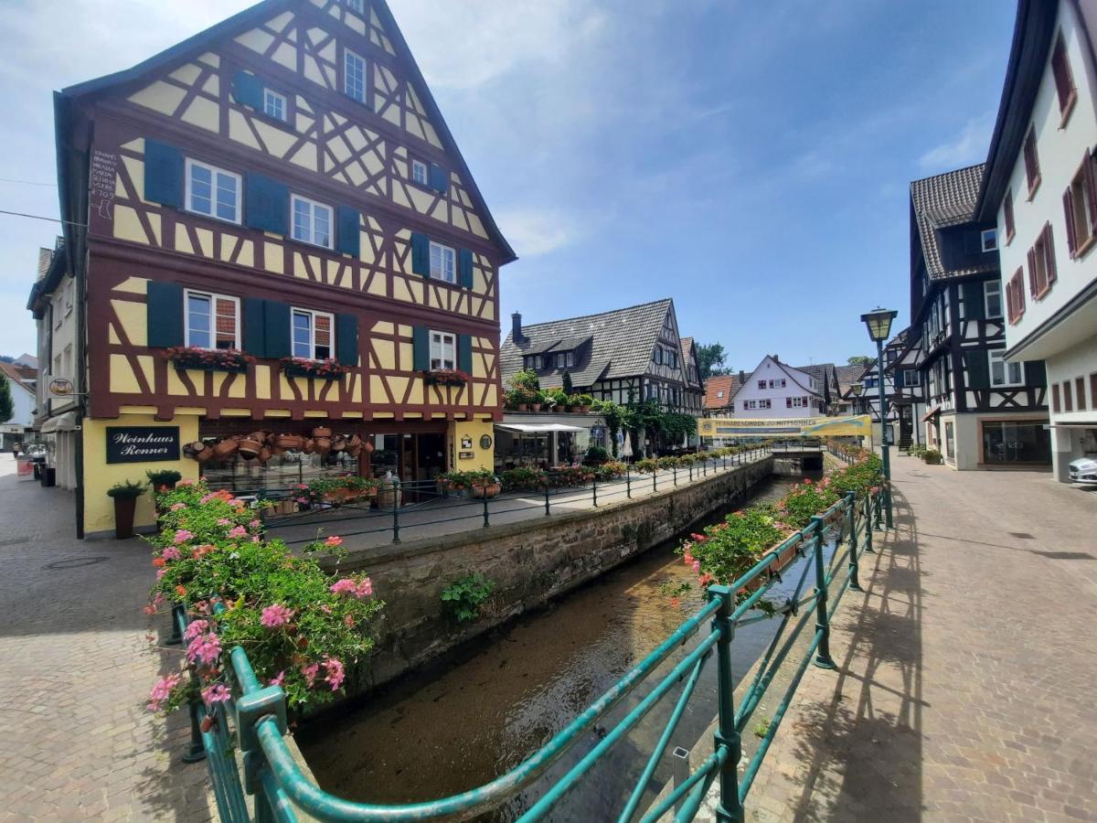 Ferienwohnung Altstadthaus โอเบอร์เคียร์ช ภายนอก รูปภาพ